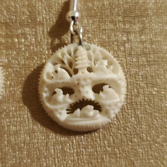 💚 Handmade earrings - Picture 2 of 4